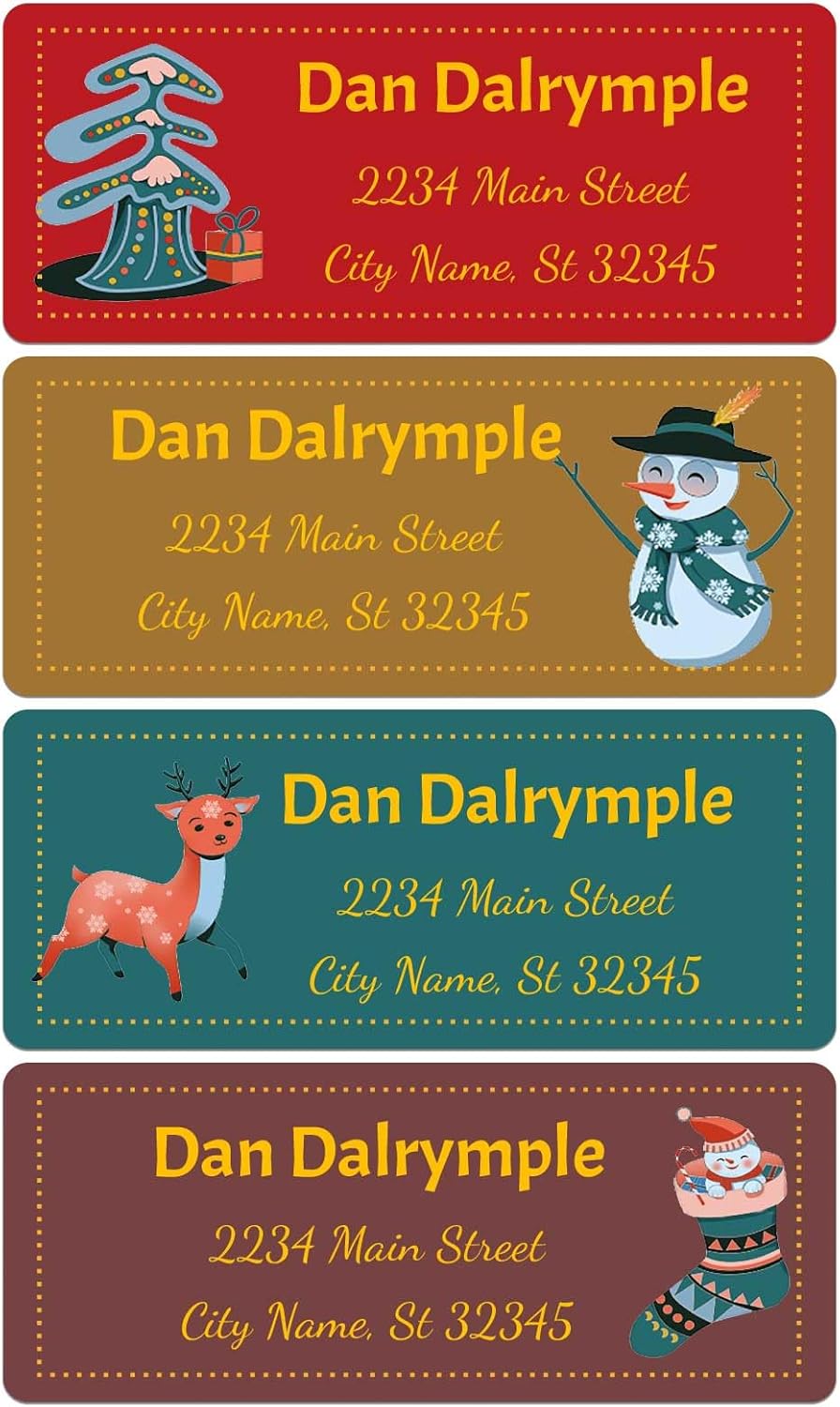 Personalized Address Labels mailing Labels Stickers