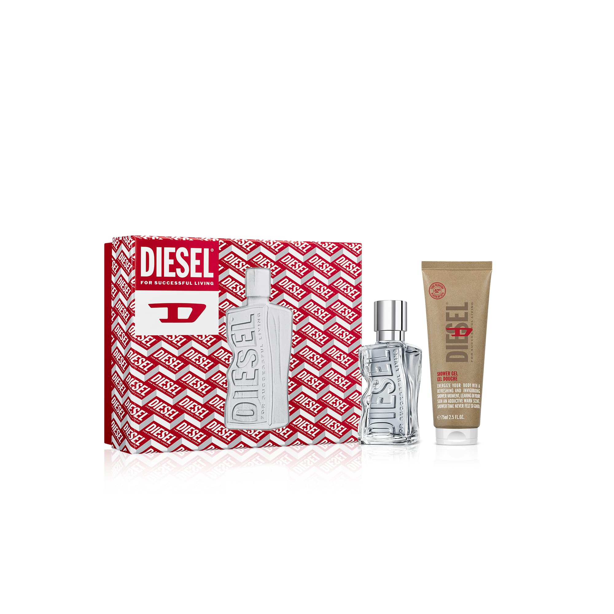 D by Diesel Set | Unisex | Parfum für Damen und Herren | Eau de Toilette 30ml mit Duschgel 75ml | 2-teilig