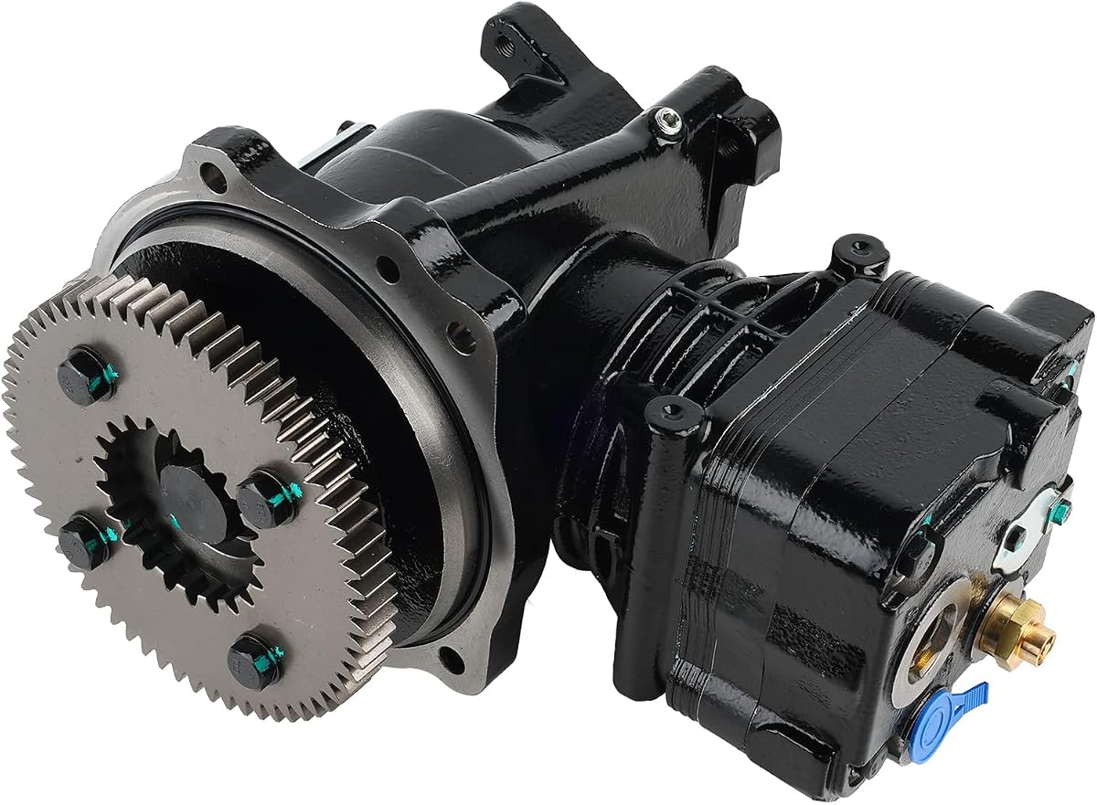 Compresor de Freno de Aire Compatible con Detroit Diesel Series 60 14L, Reemplazar R23535534 23535534 5016614