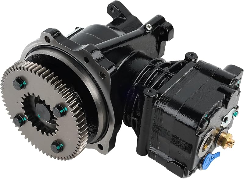 Compresor de Freno de Aire Compatible con Detroit Diesel Series 60 14L, Reemplazar R23535534 23535534 5016614