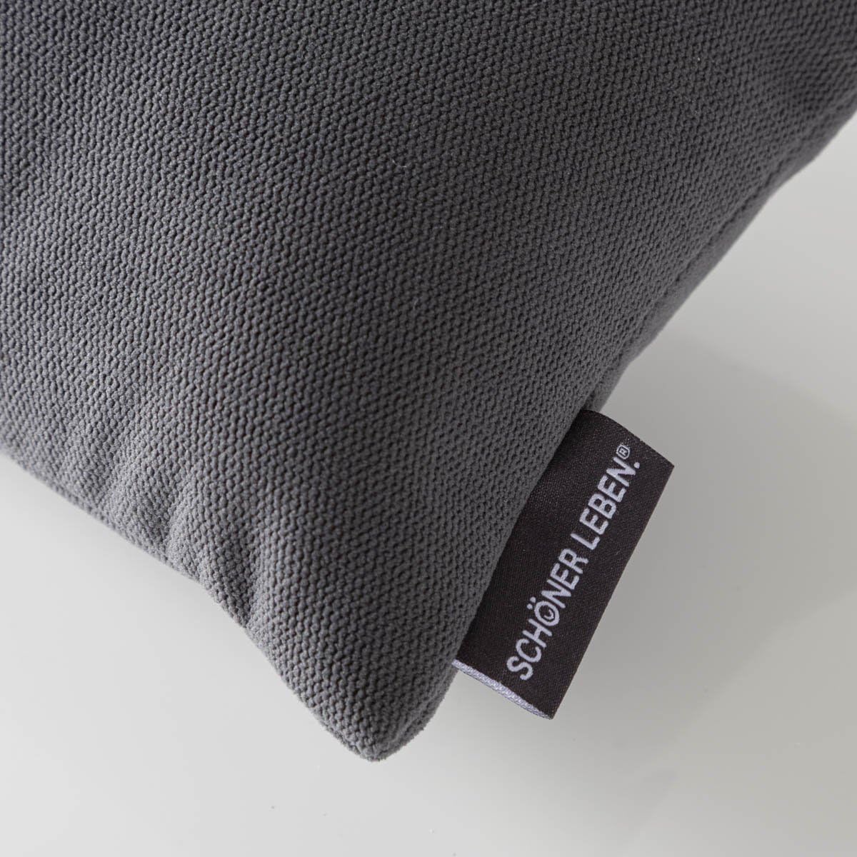 SCHÖNER LEBEN. Zugluftstopper Thermo Uni Anthrazit, Auswahl:80cm Länge