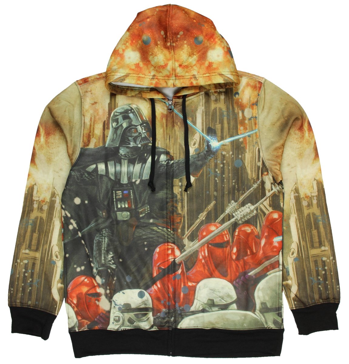 STAR WARS Men's Darth Vader Jacket, Multi, XL
