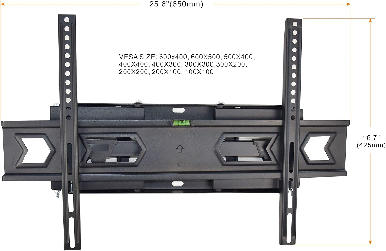 🔥 Crazy Deals TV Wall Mount Bracket Full Motion Dual Articulating Arm for Most 32-65 inch LED, LCD, OLED, Flat Screen, Plasma TVs up to 99lbs VESA 600×400 with Tilt, Swivel and Rotation