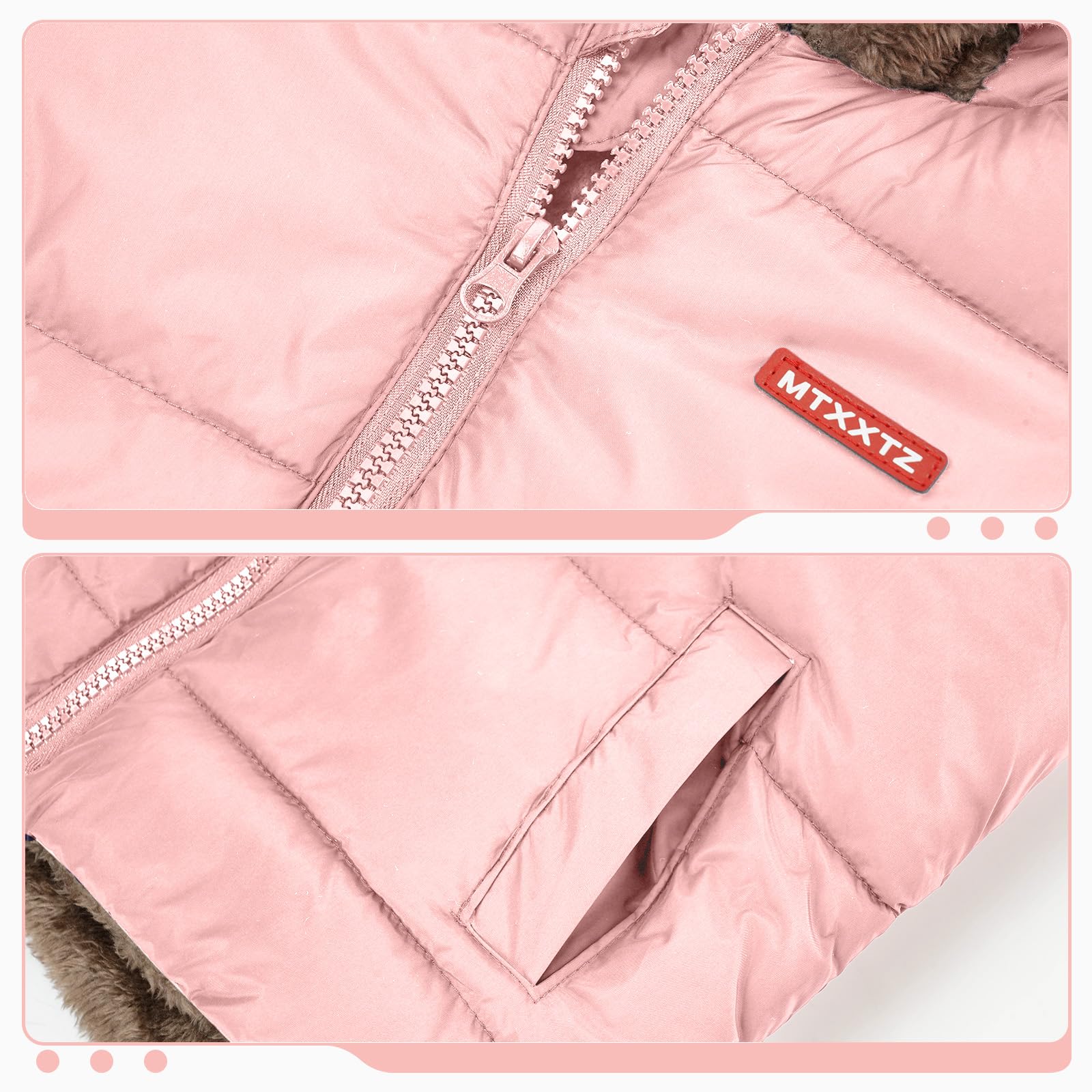 JiAmy Bébé Garçon Fille Gilet, Chaud Rembourré Hiver Bambin Polaire Gilet, Ours Oreilles Enfants Gilet, Sans Manches Veste épaisse Cêtements D'extérieur 18 Mois-6 Ans