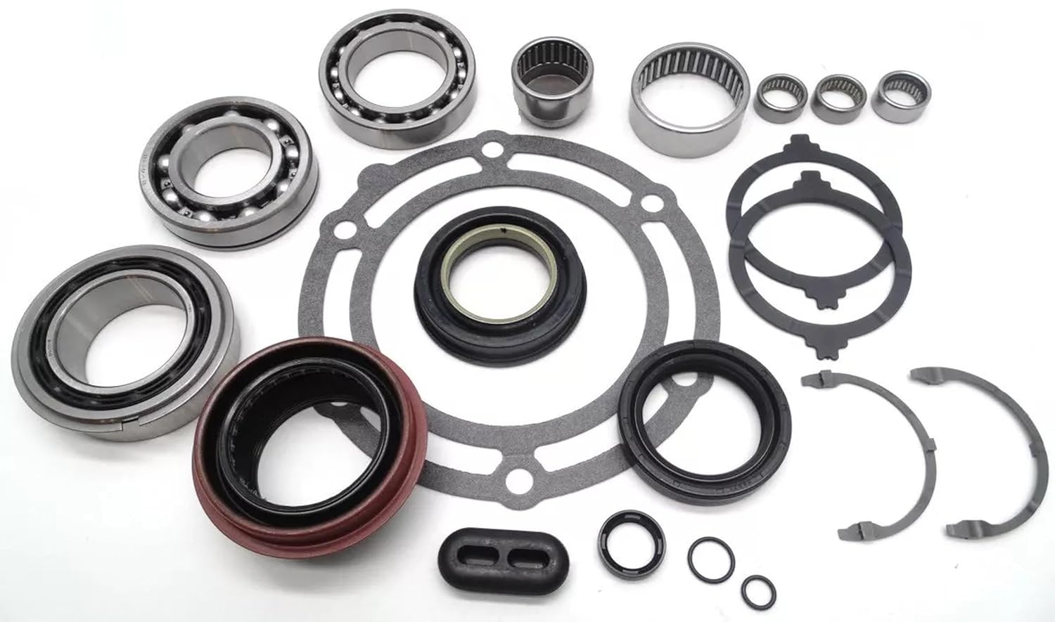 Complete Bearing Transfer Case & Seal Kit for GM for Chevy 1999 -On NP261 XHD NP263 XHD BK-371A BK371A 261XHD 263XHD