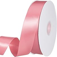 Vista 27 de Cinta amarilla de maíz, cinta de satén de poliéster de doble cara de color sólido, 1 1/2 pulgadas de ancho, 100 yardas de largo, perfecta