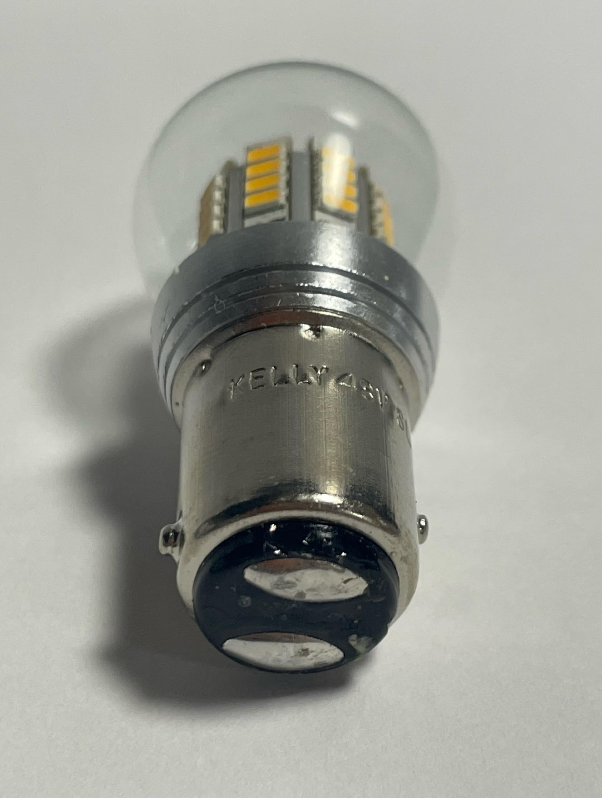 Amazon | ケリー電気産業 LEDバルブ ストップ球 48V S25 BAY15D