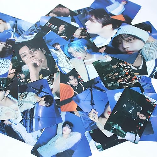 Miniatura 5 de PYAJUU Stray Kids - Tarjeta fotográfica de 55 piezas para niños callejeros STAR ROCK STAR octavo álbum tarjeta KPOP Straykids Rock Star Photocard