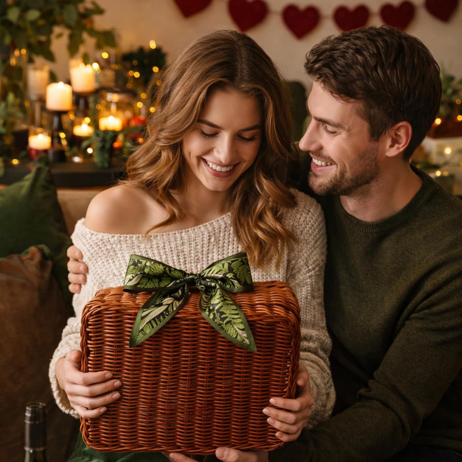 14-Piece Vintage Self-Care Gift Basket for Women – Relaxing Spa Care Package with Blanket, Socks, Glass Tumbler & Accessories, Ready-to-Gift - Image 9