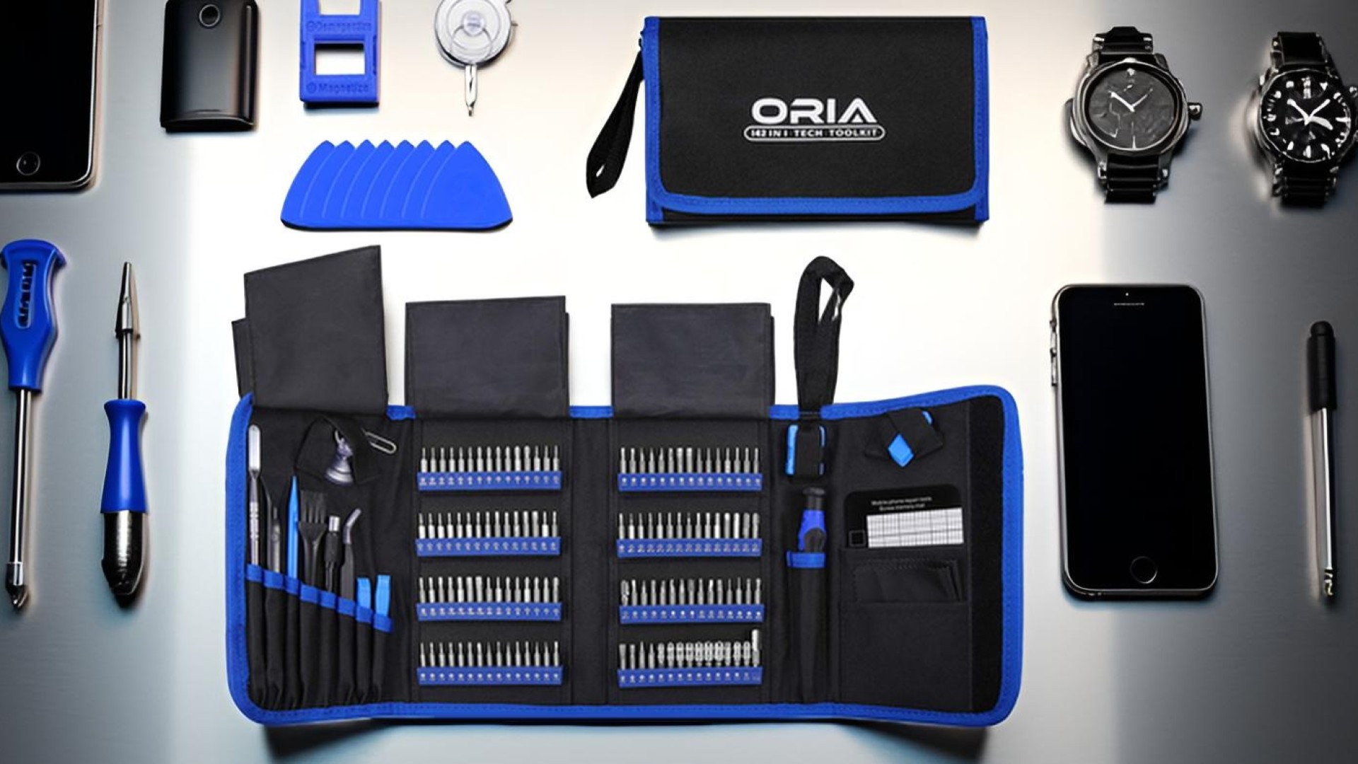 ORIA Precision Screwdriver Set, 142 in 1 Magnetic Screwdriver Kit