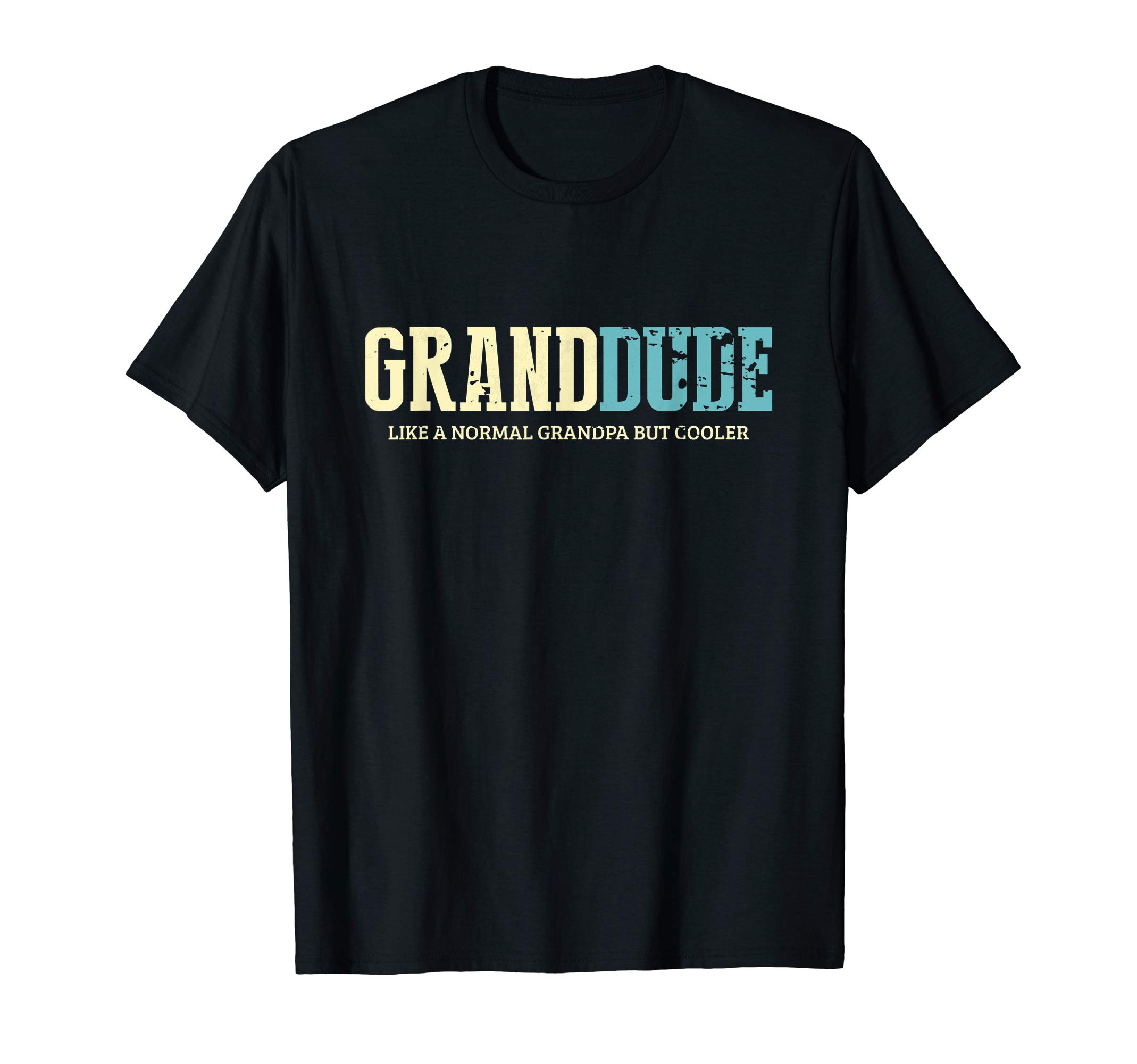 VI05 Family ShirtsGrand-Dude Like Normal Grandpa But Cooler Retro Tshirt T-ShirtOEKO-TEX STANDARD 100