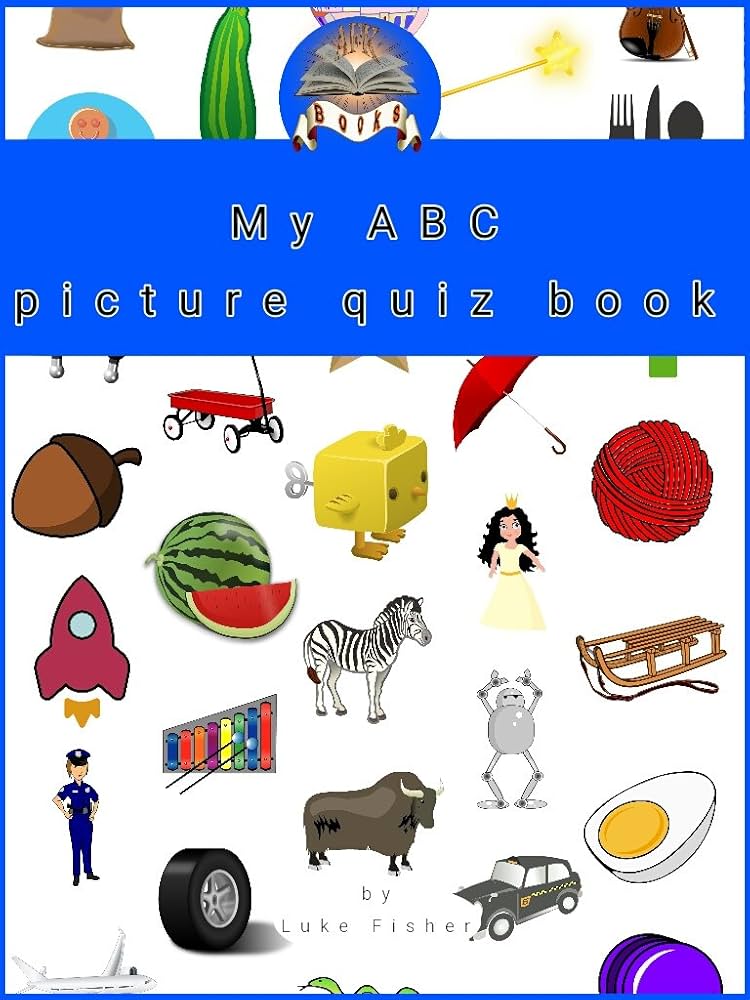 Amazon.com: My ABC picture quiz book (abc book for kids