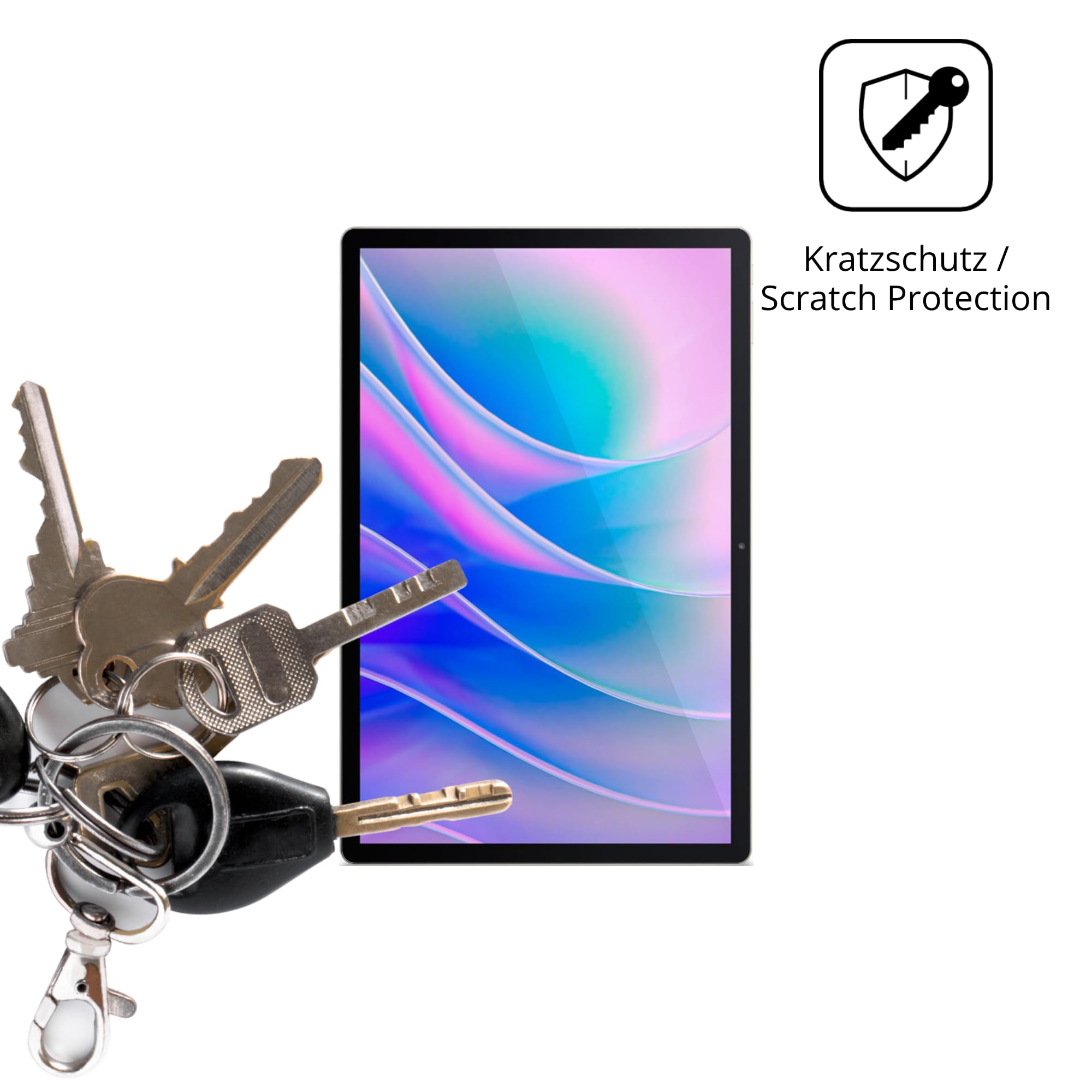 dipos 2x Protector de Pantalla claro para Acer Iconia A14