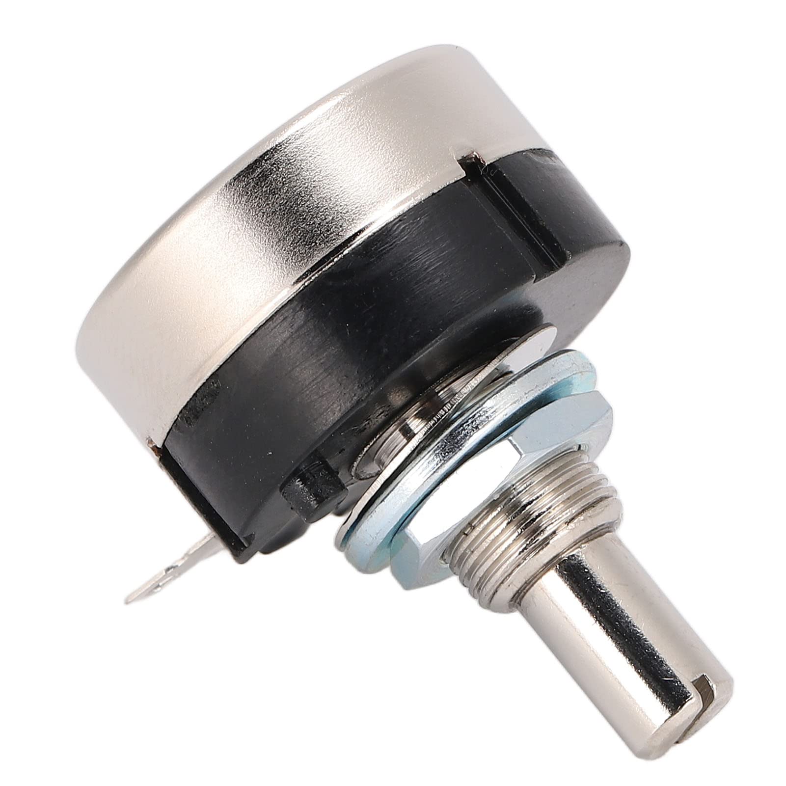 Potenciómetro Torvex, kit de 20 potenciómetros de película de carbono de una sola vuelta, resistencia variable y recortador rotativo para control de velocidad de motor. (B105 1M)