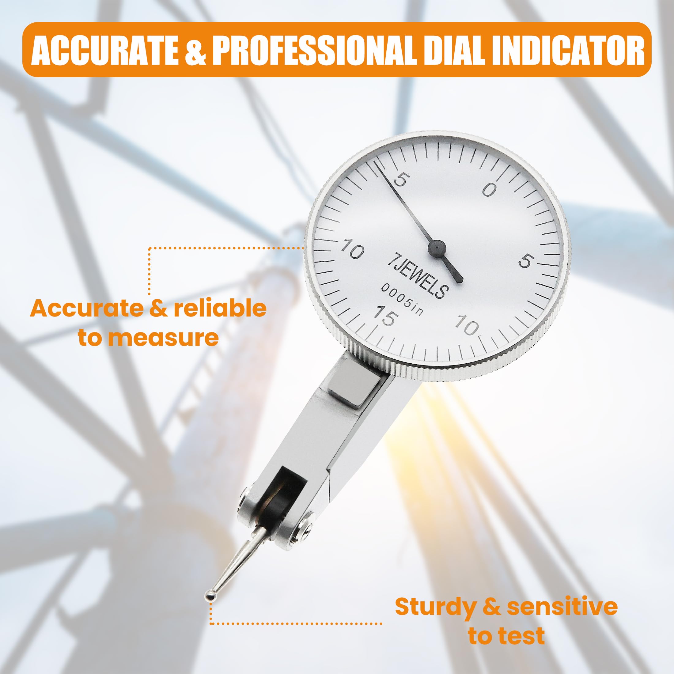indicador de prueba de dial