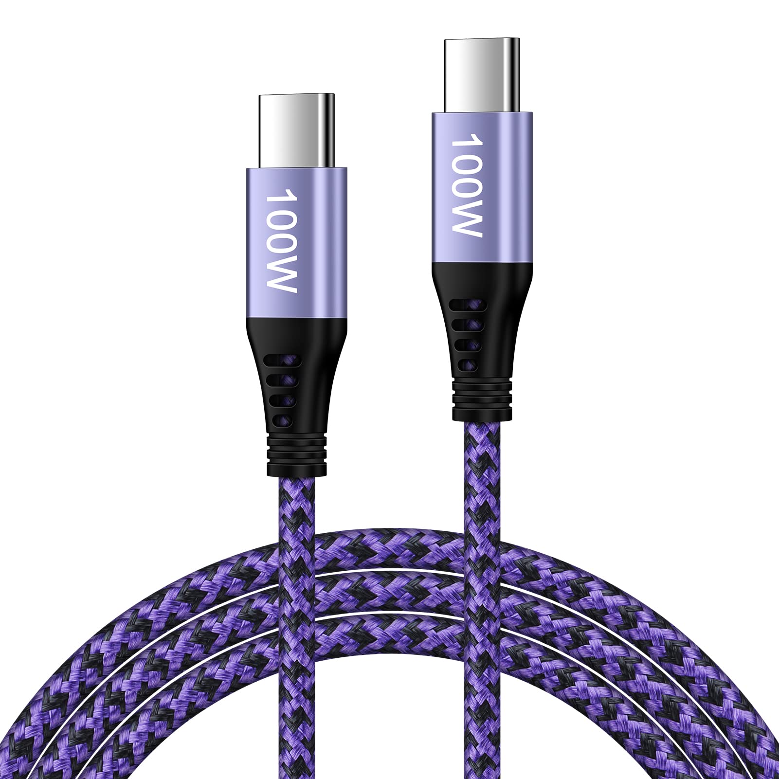 100W/5A USB C Cable PD Fast Charging Type-C to Type-C Android Charger Cord for Motorola Razr,Edge+,G Play,G Power,G Stylus,G Fast,G9,G8 Plus, Samsung Galaxy A14,A13,a24,S23,S22 Ultra,S21FE,S20,Note 20