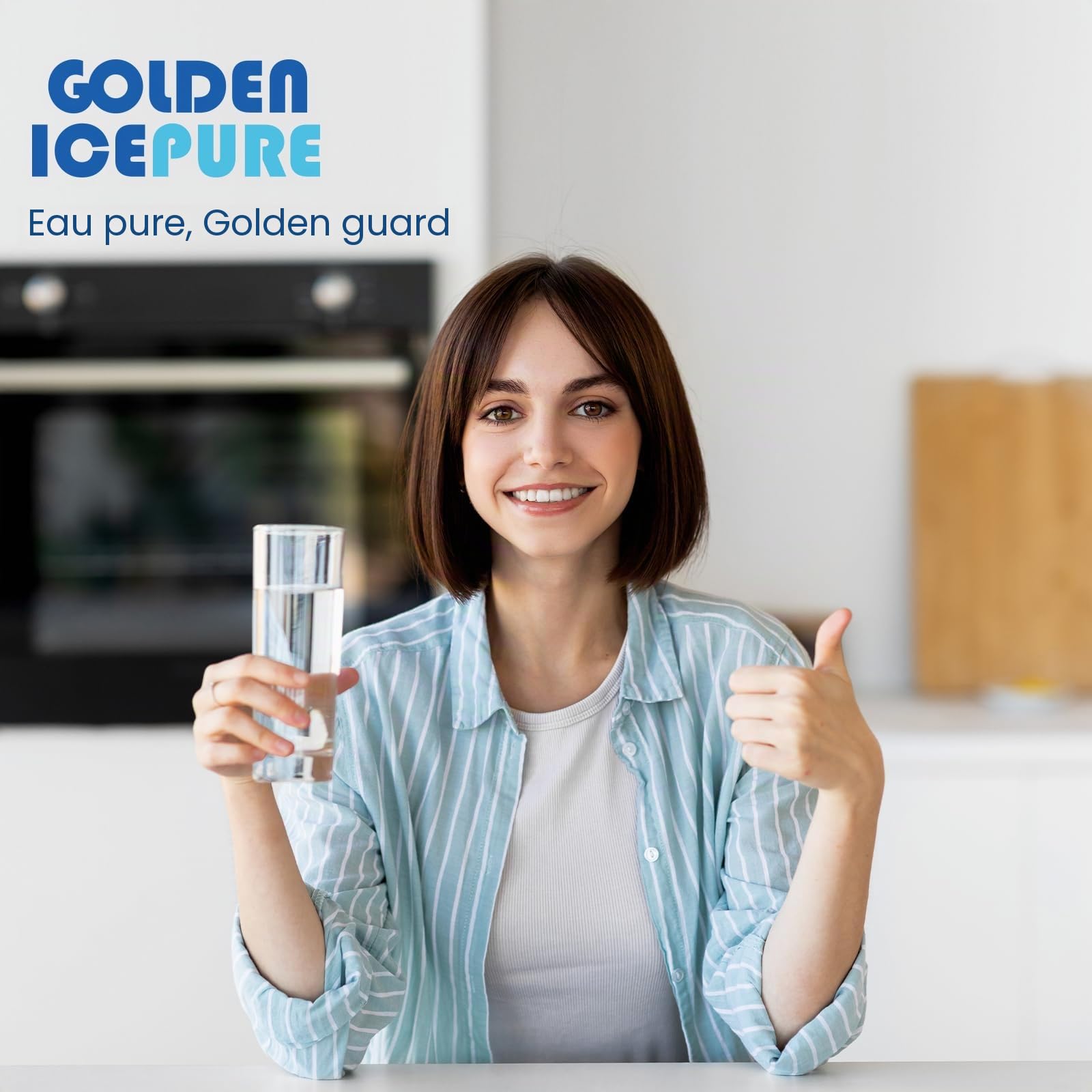 GOLDEN ICEPURE Filtre à eau pour bouilloire Compatible Avec Brita Maxtra+, Maxtra Plus, Mavea, Anna Duomax, 12 pièces