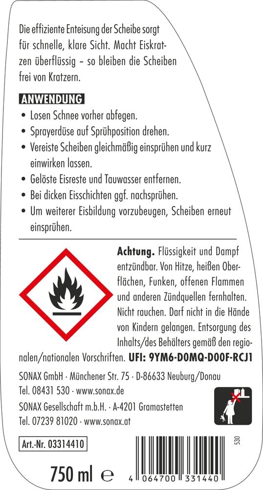 SONAX WinterSet (8-teilig) topfit, geschützt und schonend durch die kalte Jahreszeit mit hochwertigen Autopflegeprodukten | Art-Nr. 07651410