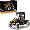 LEGO Icons Ford Model T 11376 - Yetişkinler için Açılan Kumaş Tavan, İki Parçalı Ön Cam ve Tek Yolcu Kapısı İçeren Klasik Yaratıcı Dekoratif Otomobil Modeli Yapım Seti, Hediye Fikri 1060 Parça