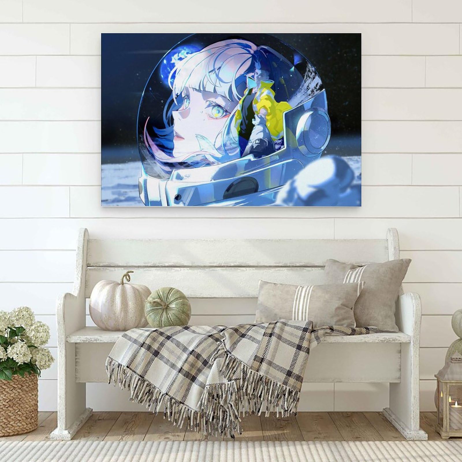 Displate Lucy portrait l poster 中古 Displate Lucy portrait metal poster 中古