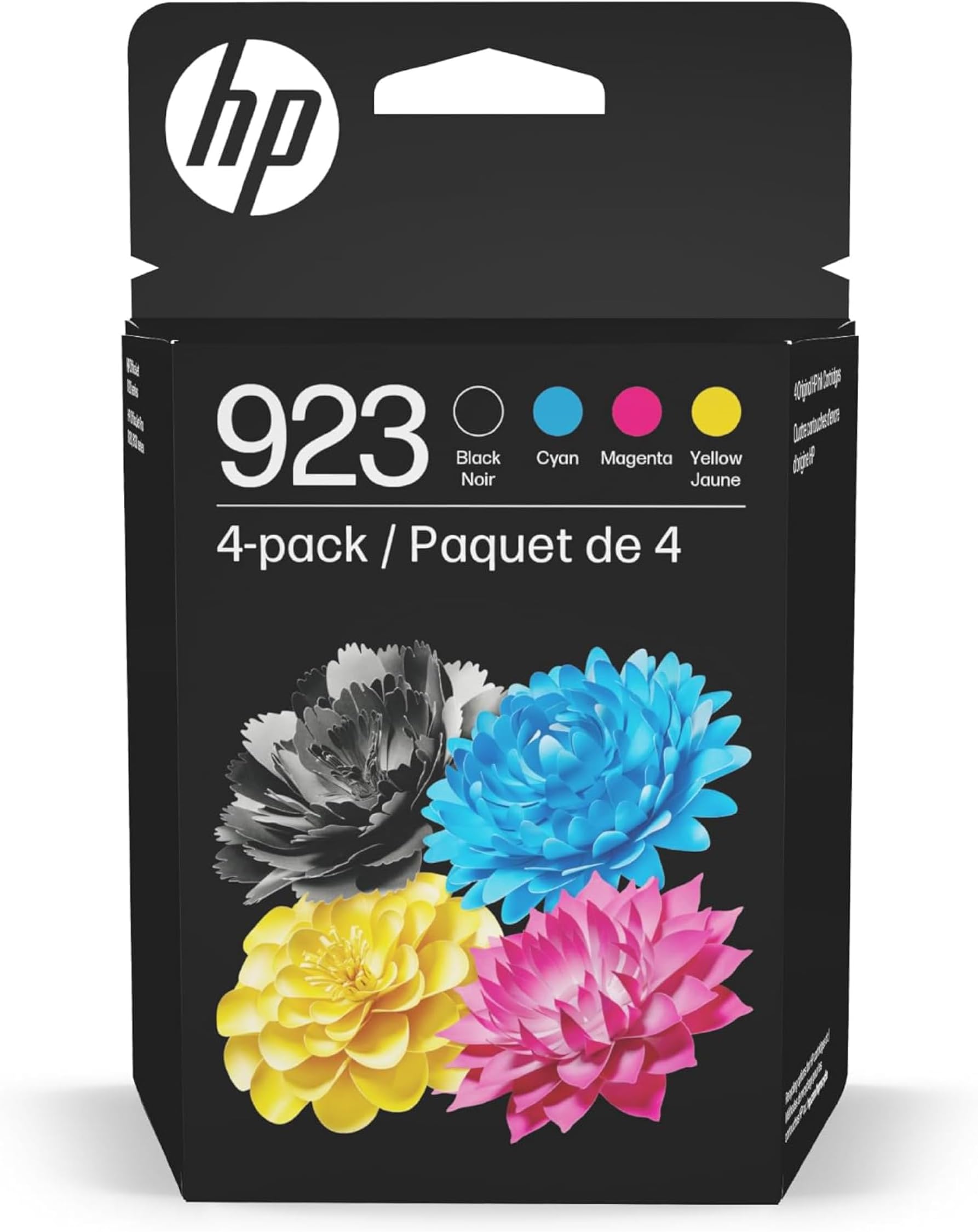 HP 923 CMYK Original Ink Cartridge 4-Pack