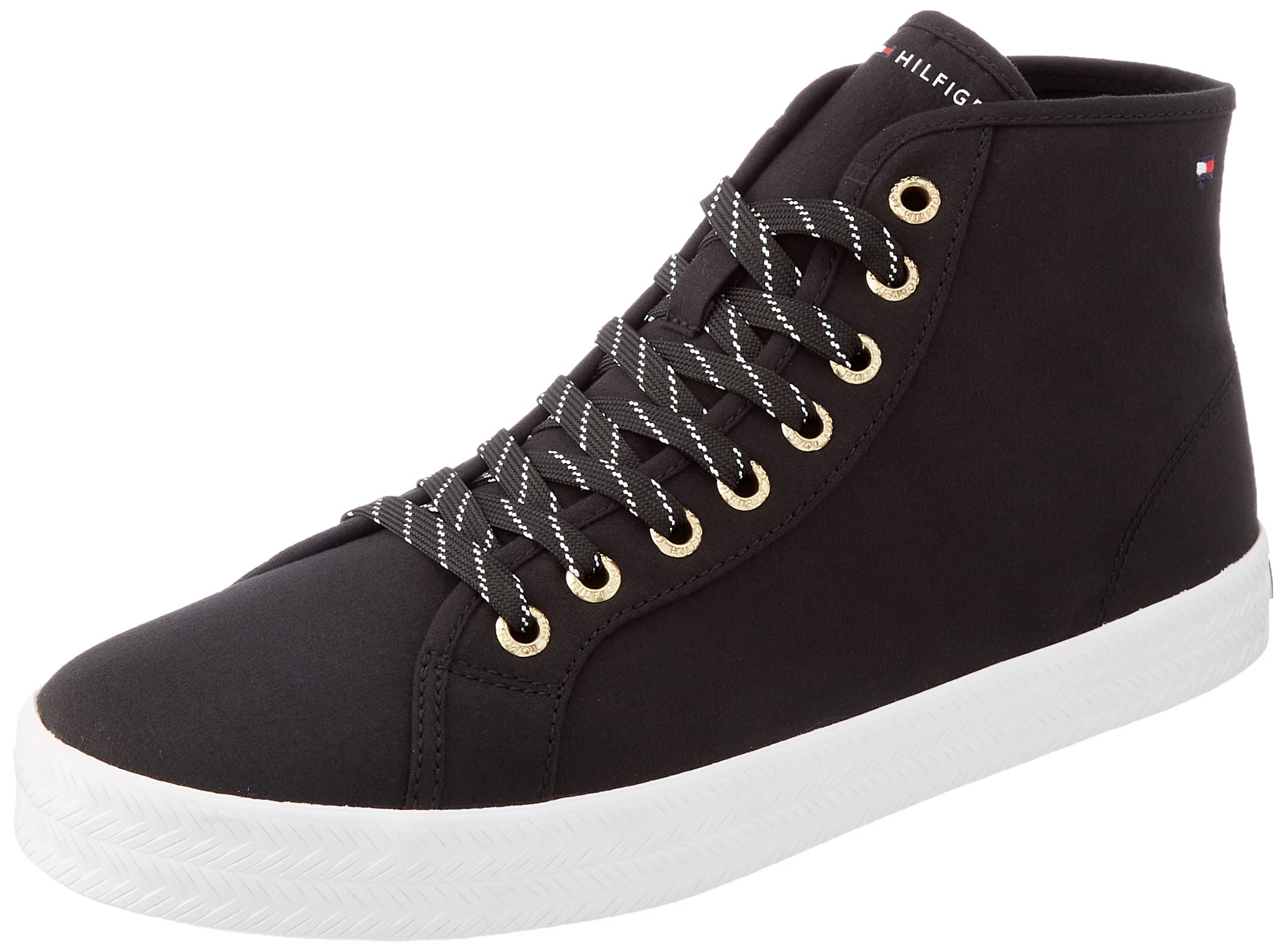 Tommy Hilfiger Tenis Esenciales de Corte Medio, Zapatillas Mujer