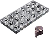 Vista 1 de Molde de transferencia de chocolate, molde de policarbonato para chocolate, hecho a mano, molde magnético de chocolate para chocolate, molde