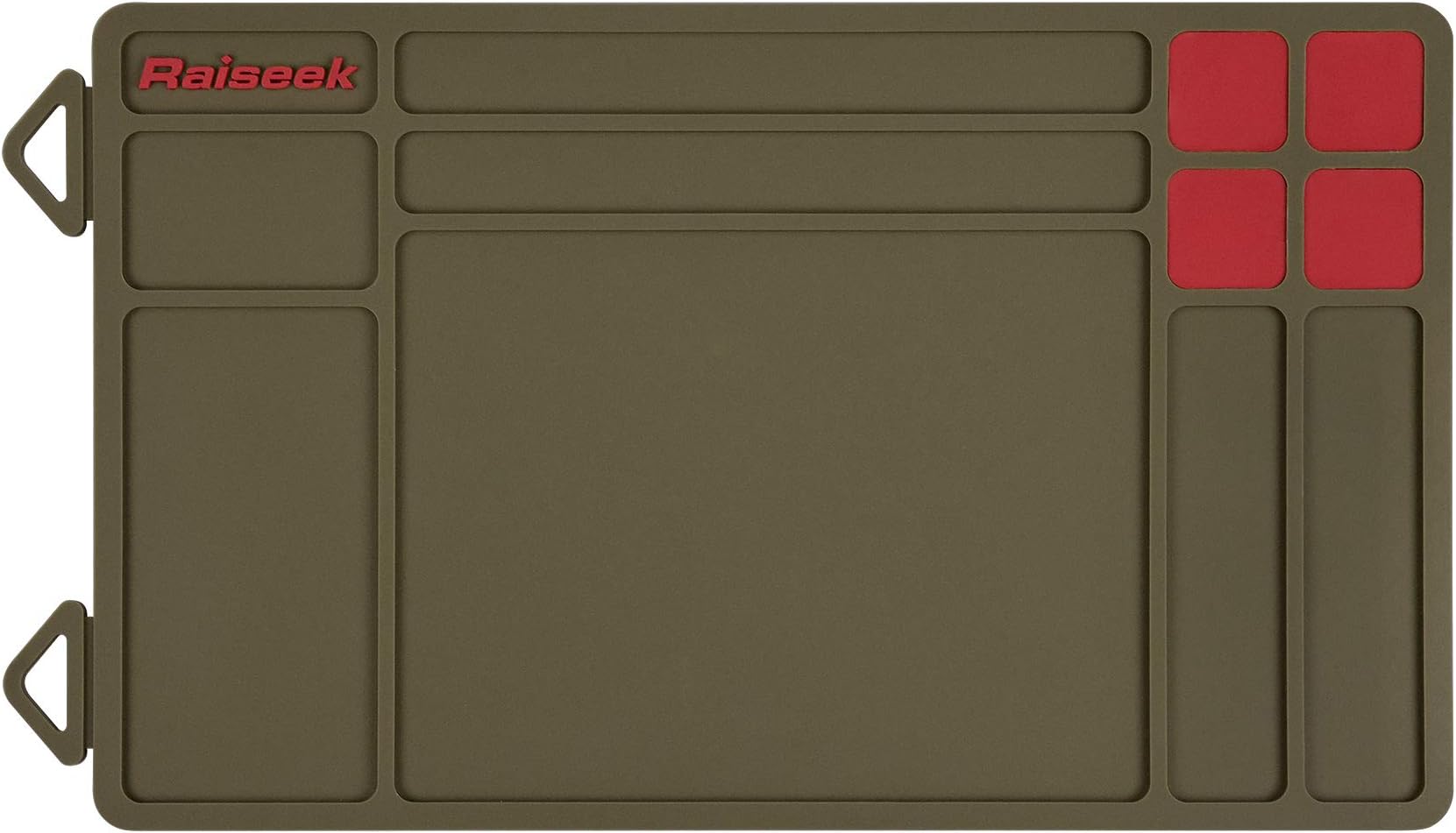 Raiseek Cleaning Mat, Pistol Gun Maintenance Mat,Anti-Slip Rubberized Repair Mat 15.9' x 9.8'