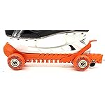 Rollergard Hockey Ice Skate Guards, One Size Fits Most, Neon Orange