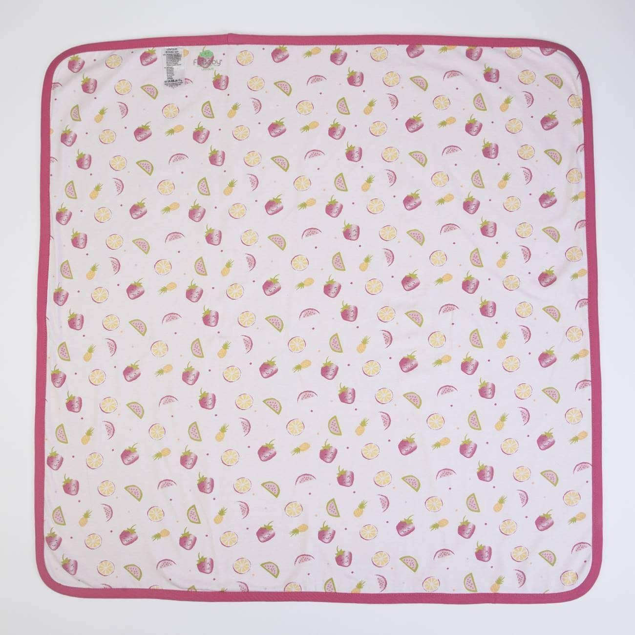 Copertina Neonato Bimba 80x80 cm 100% cotone organico - Coperta Neonato Rosa - Accessorio Perfetto per Bambini - Nuova Idea Regalo per Neonati Bambino e Bambina