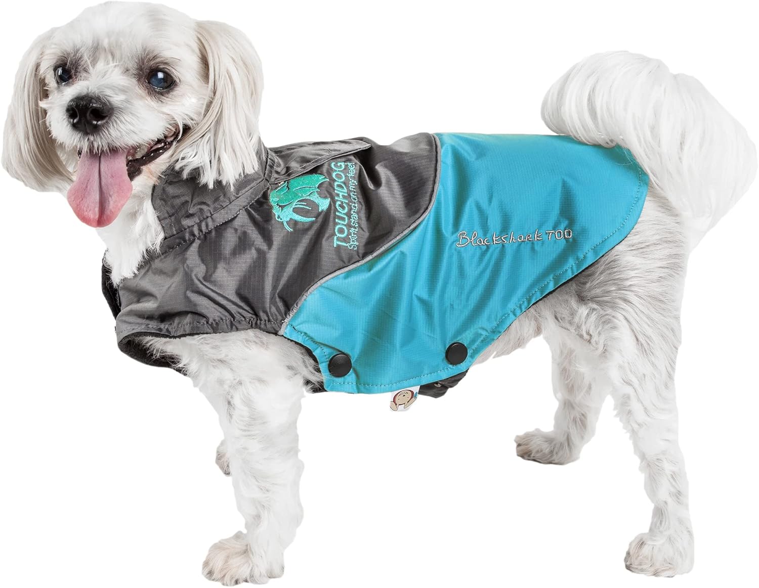 Pet Life ® Touchdog 'Subzero-Storm' Waterproof Reflective and Lightweight Easy-Wrap Fall and Winter Pet Dog Jacket with Fleece and Blackshark Technology