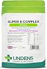 Lindens - أقراص Super B المعقدة - 90 Pack - UK Made - 3 months Supply with a Full Spectrum of B Vitamins and Vitamin C - يقلل من التعب والإرهاق - Letterbox Friendly ، نباتي