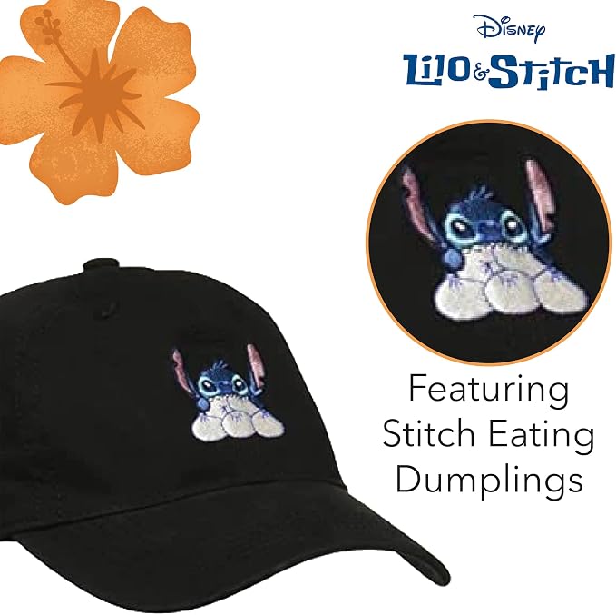 Stitch Adjustable Baseball Hat 