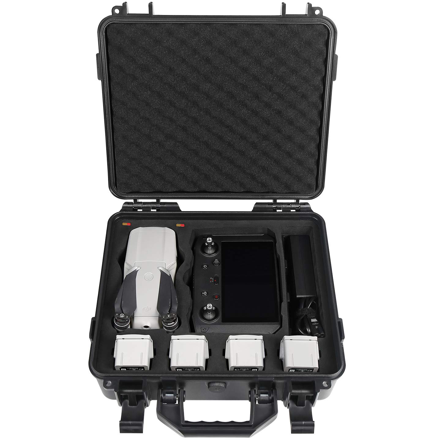 Smatree Waterproof Hard Case Compatible with DJI Air 2S DJI Mavic Air  Fly More Combo and Smart Controller