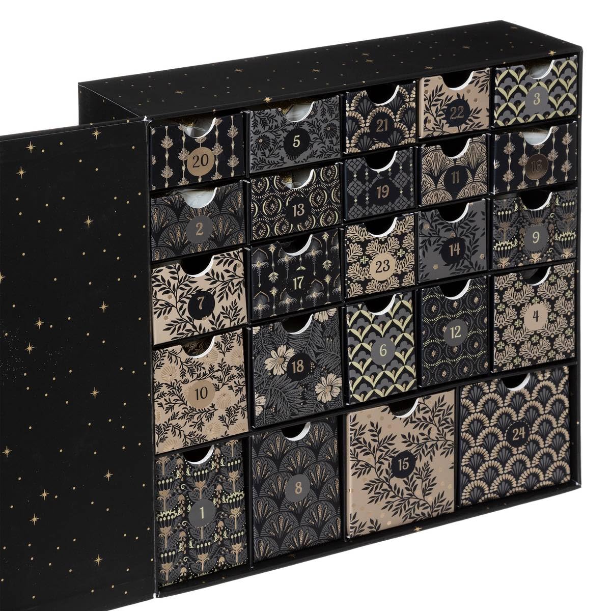 Atmosphera - Original Adventskalender mit 24 Kerzen (kleines Modell)