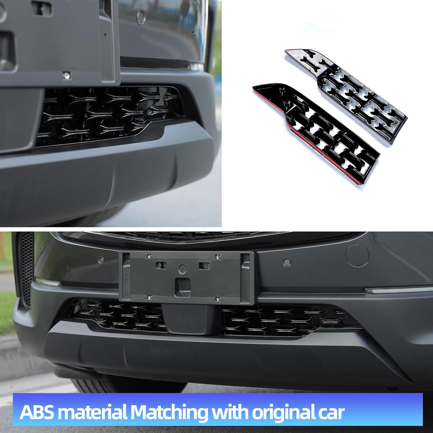 Compatible with Mazda CX5 accessories Front Grill Mesh Inserts Trims Front Grille Guard for Mazda CX-5（2022-2025）Car Exterior Accessories ABS Material(2PCS)