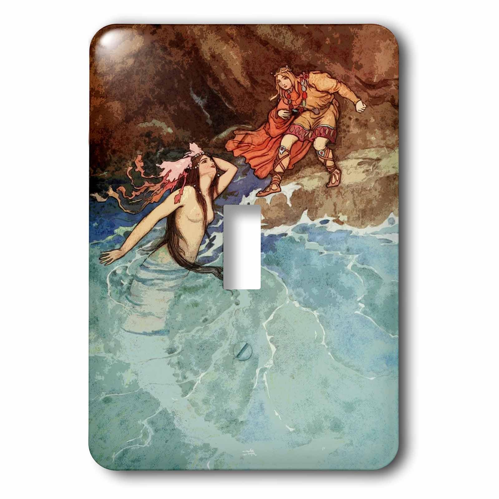 Interrupteur à baïonnette 3dRose LSP 255437 1 décoration murale sirène
