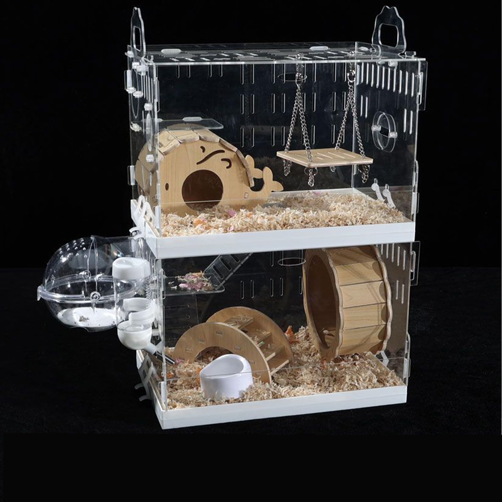 ハリネズミケージ　8点セット 楽天市場】シャトルマルチ R85ハリネズミ飼育セット 6点【一度の