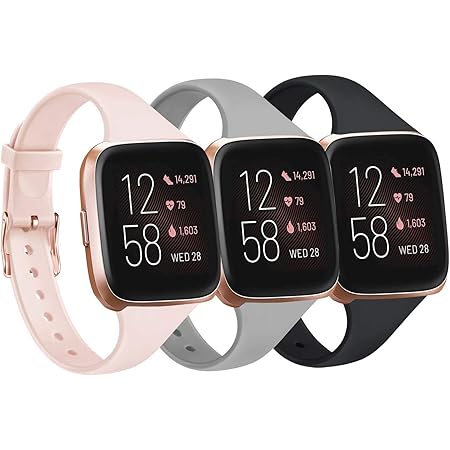 REQO Compatible For Fitbit Versa 2 Bands For Women Men Versa Lite Bands