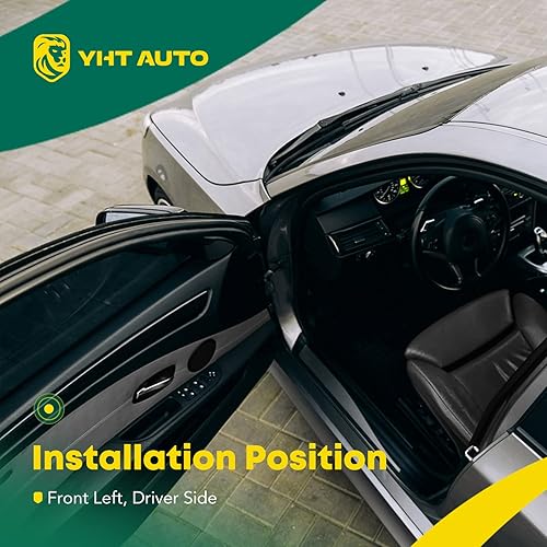 Miniatura 2 de YHTAUTO  Actuador del pestillo de la cerradura de la puerta del lado del conductor delantero  Reemplazo para Audi TT TT Quattro 2000-2006