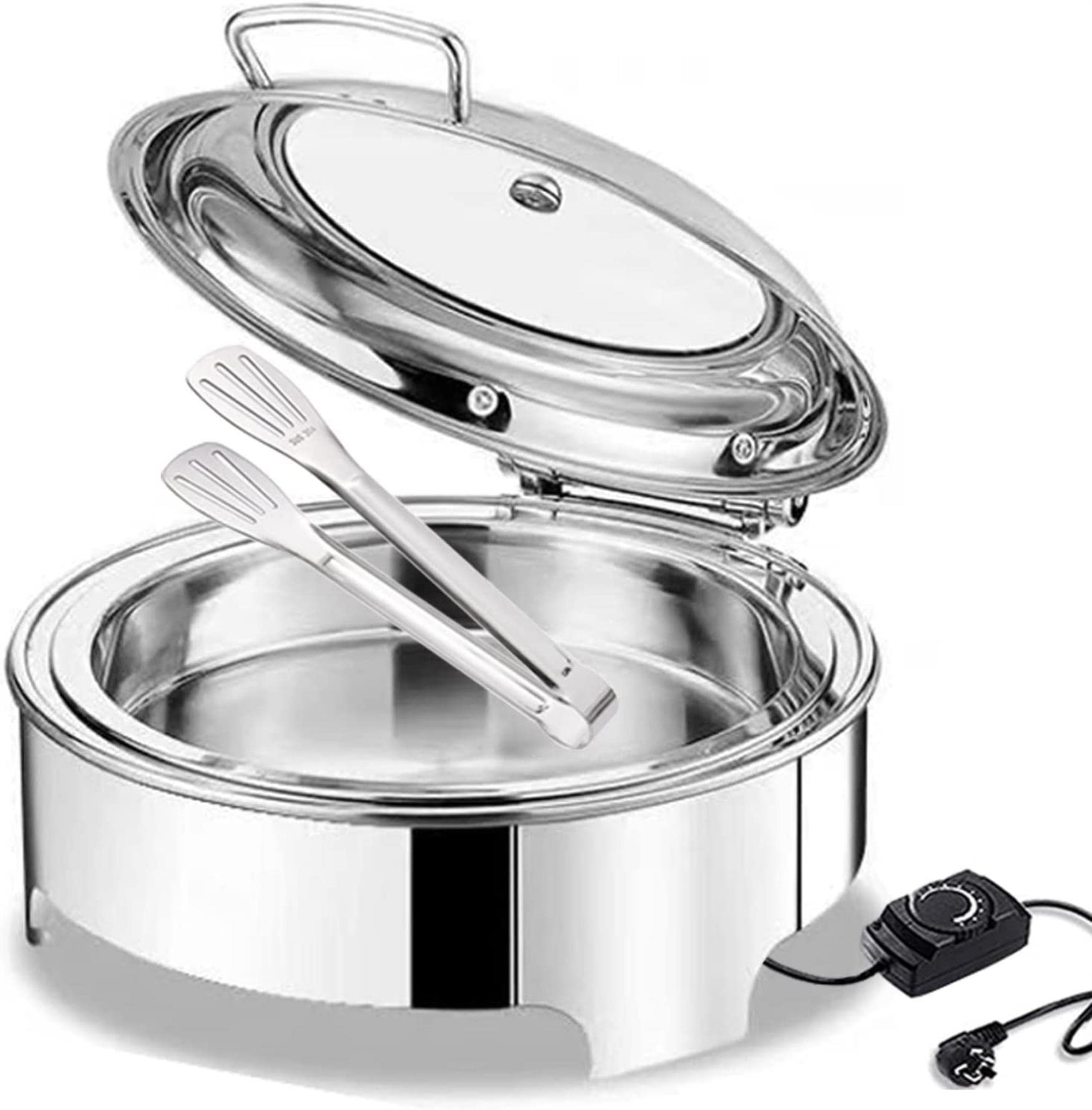 Chafing Dish électrique de 6 L en acier inoxydable pour buffet de cuisine
