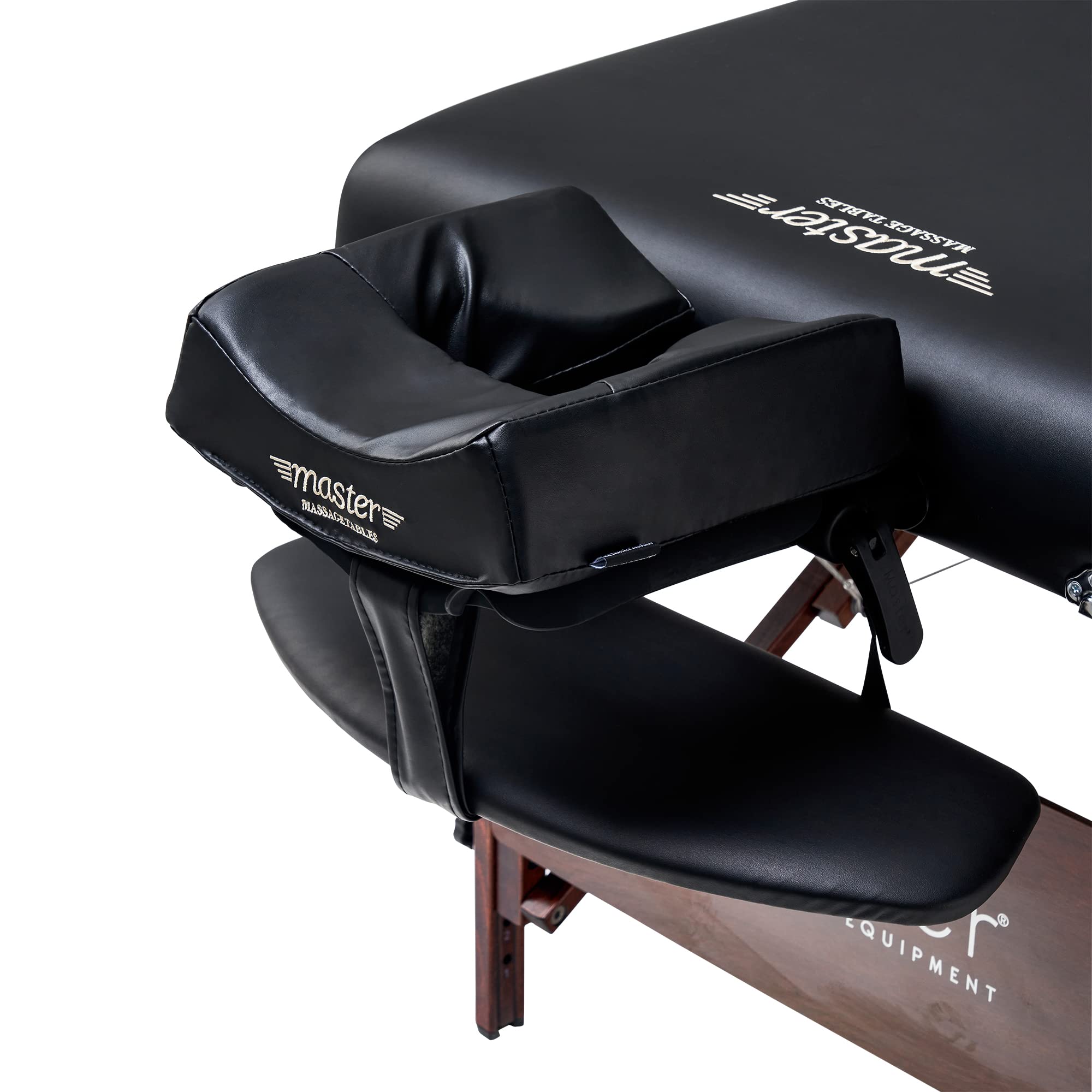 Master Massage Del Ray Mobil Massageliege Kosmetikliege Therapiebett Massagebank Klappbar Holz 76cm Schwarz