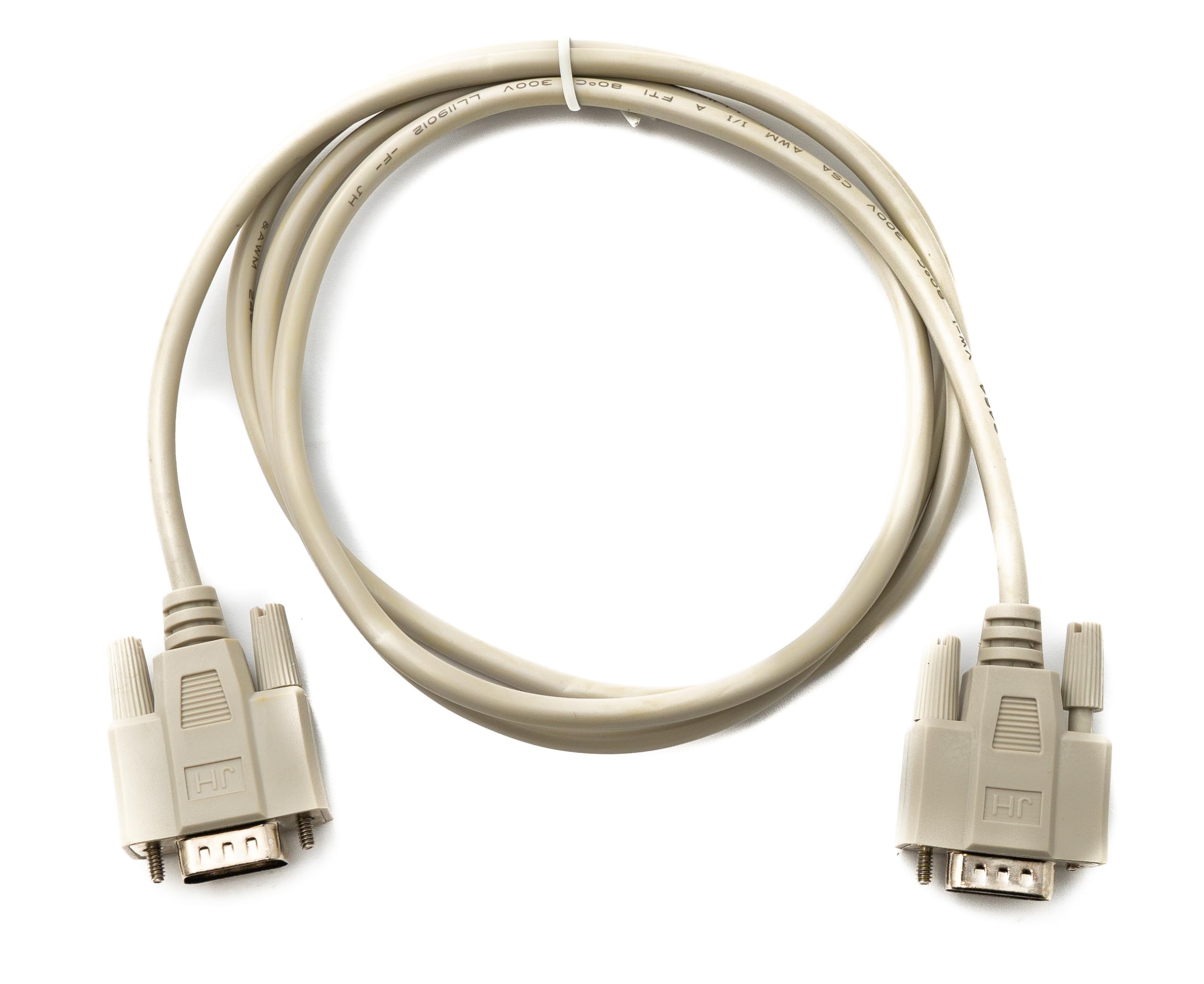 System-S D Sub cavo 150 cm 9 pin maschio a maschio RS232 DB9 adattatore grigio