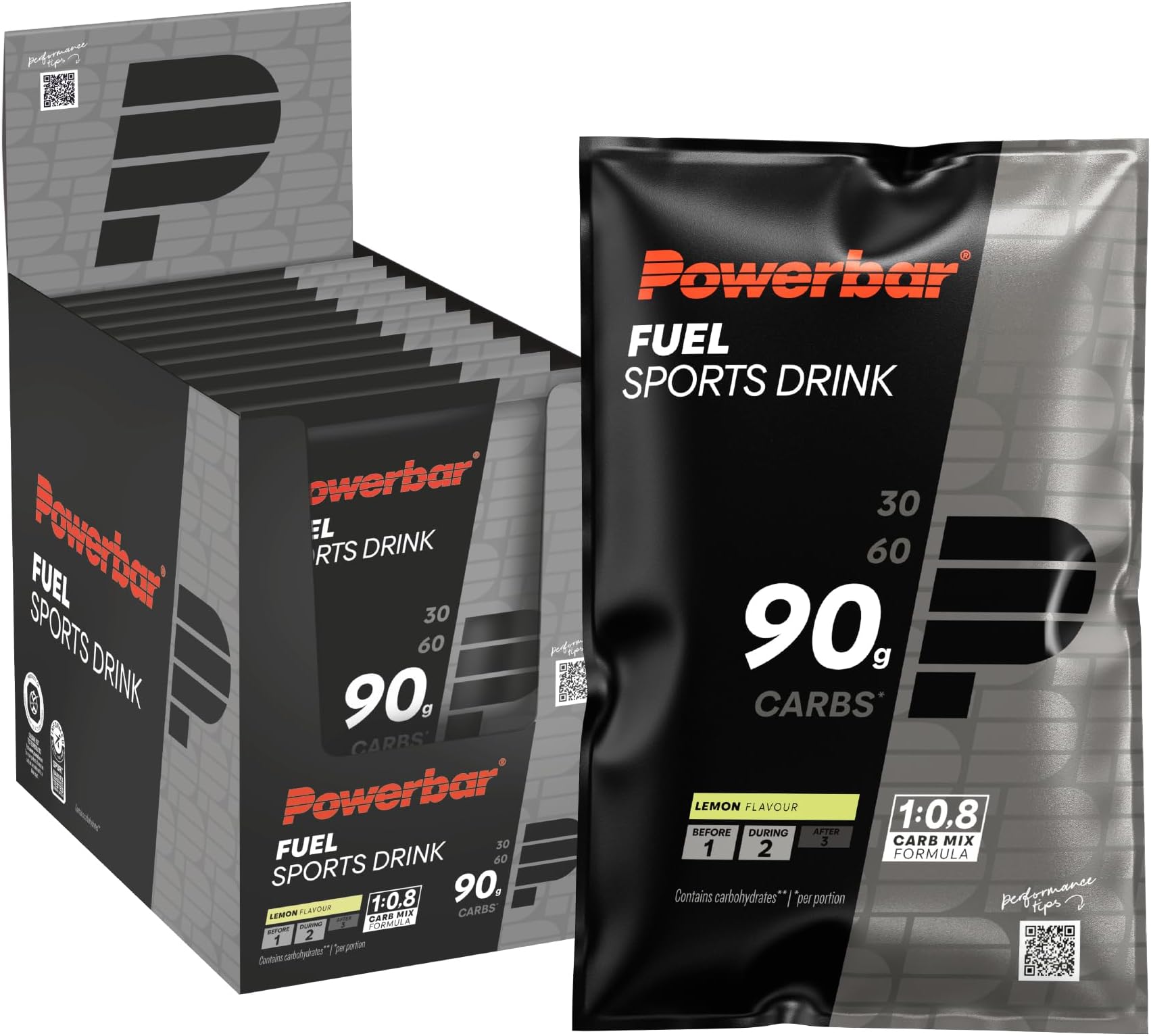 Black Line - Fuel 90 - Lemon - 10x94g - High Carb Sports Drink