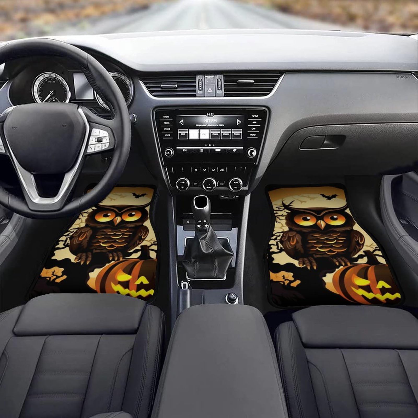 4 tappetini per auto, resistenti, antiscivolo, facili da pulire, adatti per la maggior parte delle auto, per tutte le stagioni, universali, adatti per SUV, berline e camion