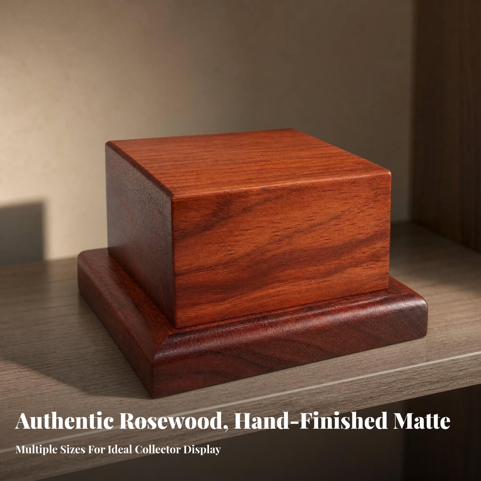 Präsentationssockel stabil quadratisch sockel dekorativ Dekosockel für Samml, Schrank , 10x10cm