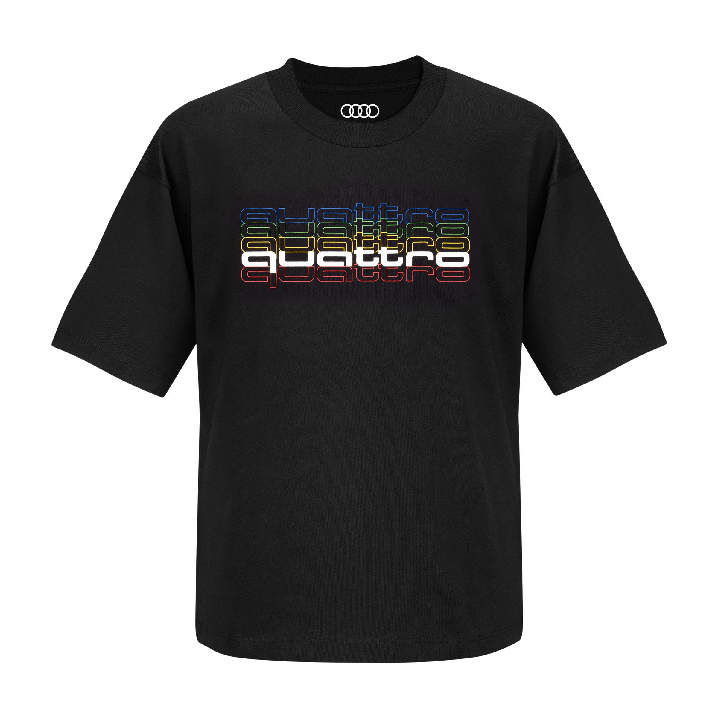Audi Quattro Pulse T-Shirt Herren schwarz