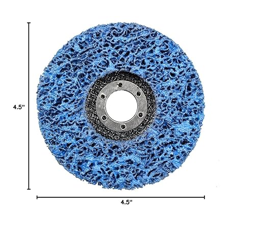 Miniatura 9 de BHA Discos de tira fácil para limpiar y quitar pintura, óxido y oxidación, 4-12 x 78 pulgadas, paquete de 5