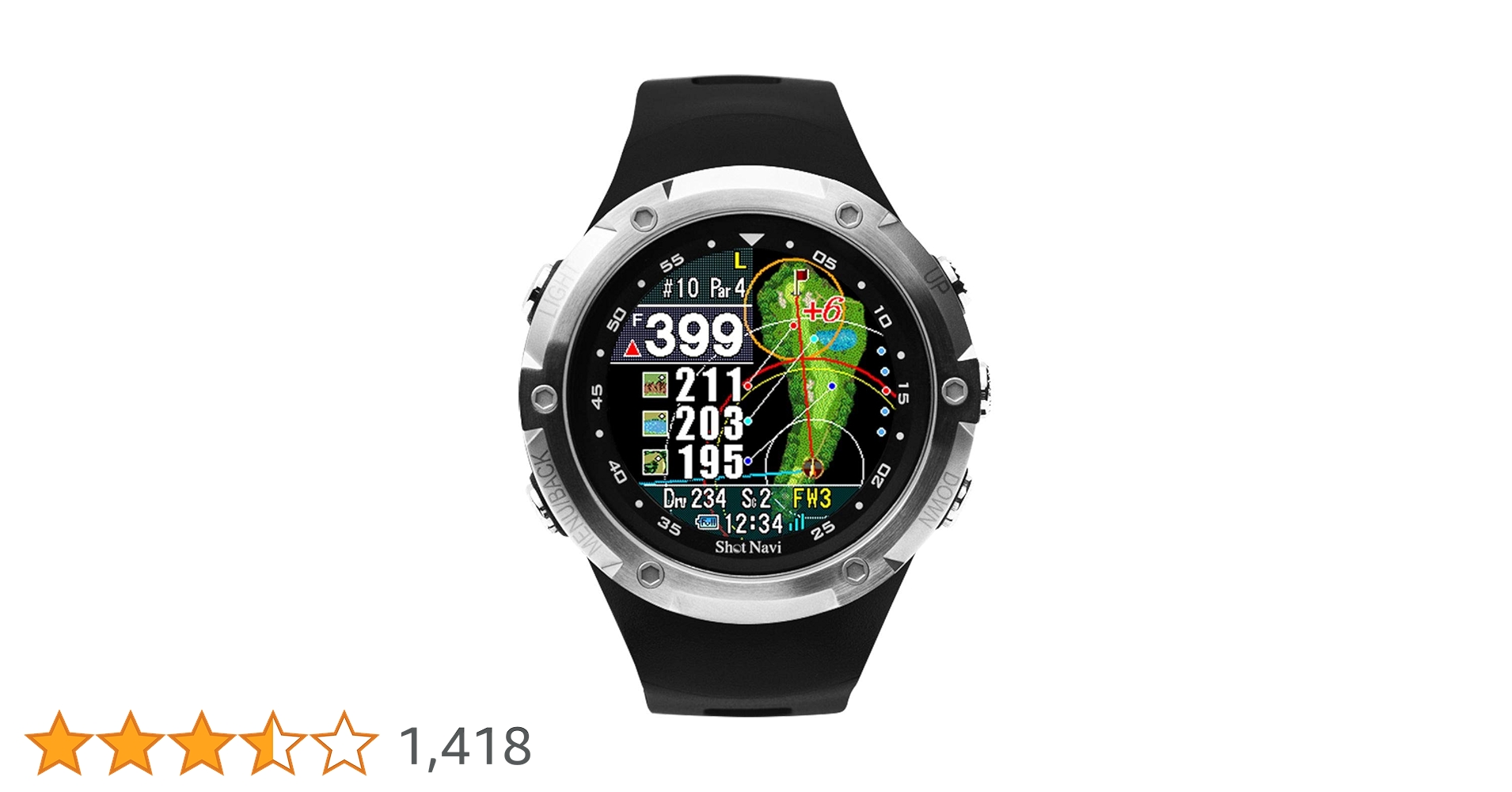 Amazon | Shot Navi W1 Evolve(ショットナビ) ネイビー×シルバー