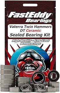 FastEddy Bearings Compatible with Vaterra Twin Hammers DT Ceramic Sealed Bearing Kit